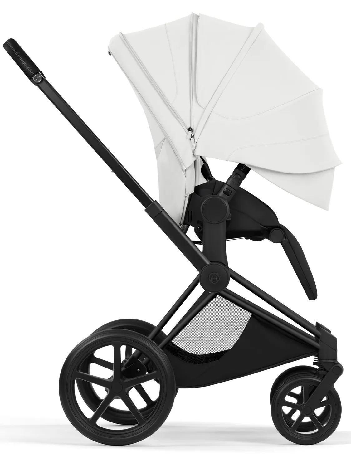 Коляска 2 в 1 Cybex Priam 5 Style шасси Matt Black