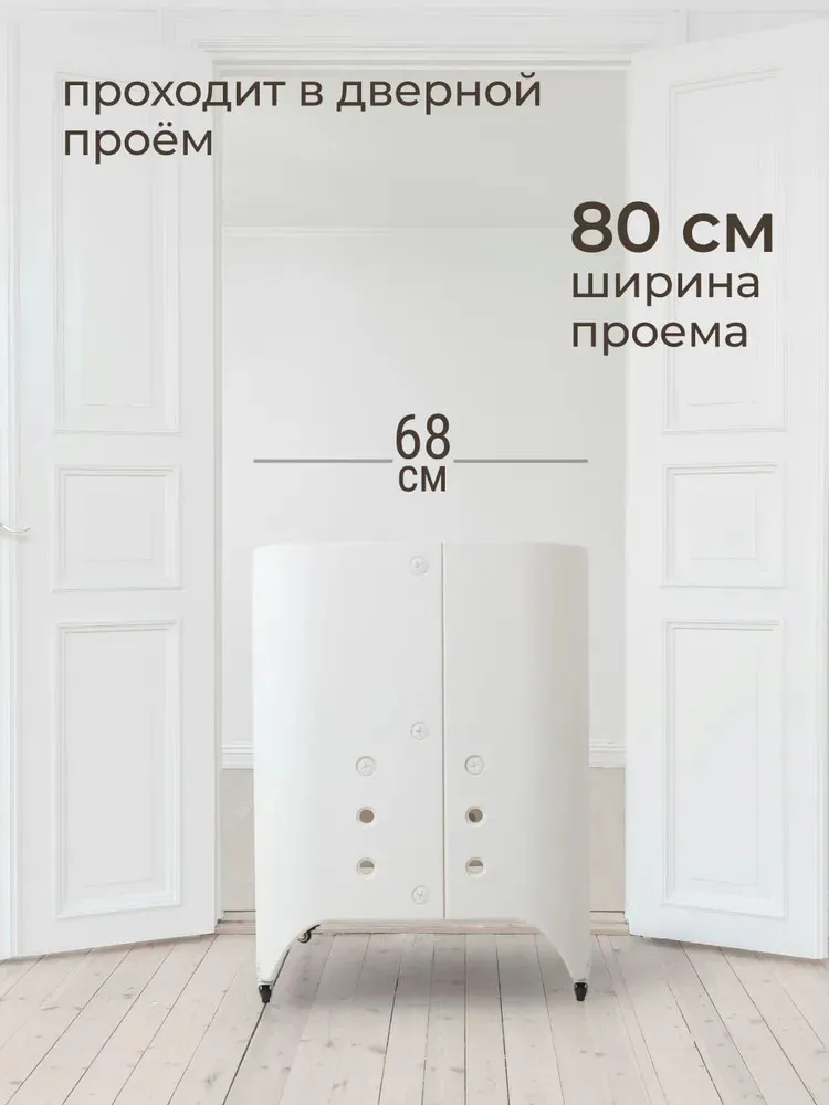 Кроватка детская UNIX Kids Premium White с матрацем PBCRIB3H2TWT	