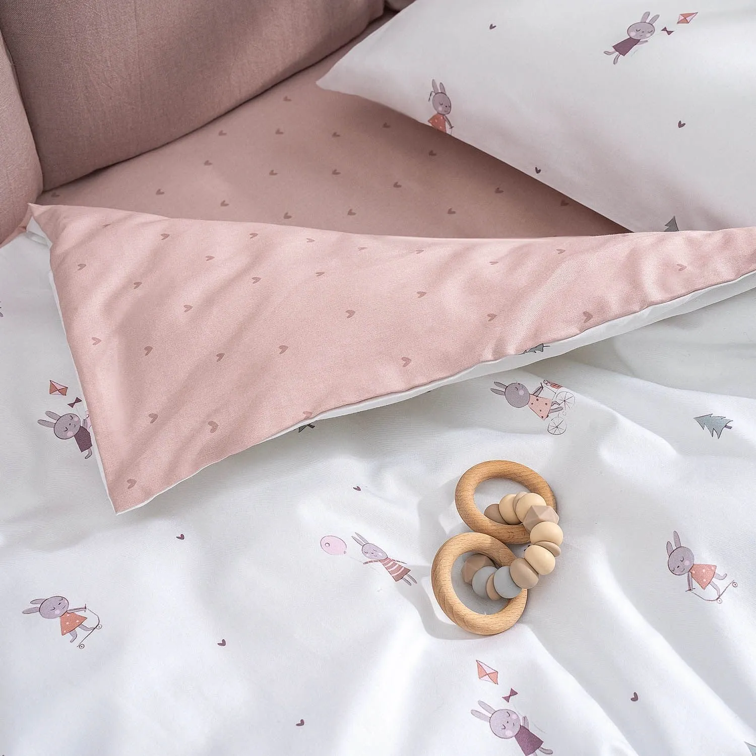 Постельное белье Perina Bunnies 120х60 см 3 предмета