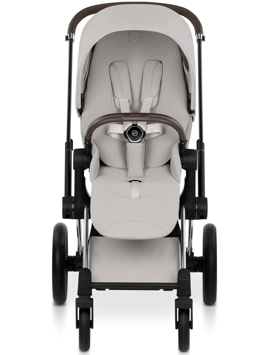 Коляска 2 в 1 Cybex Priam 5 Style шасси Chrome Brown