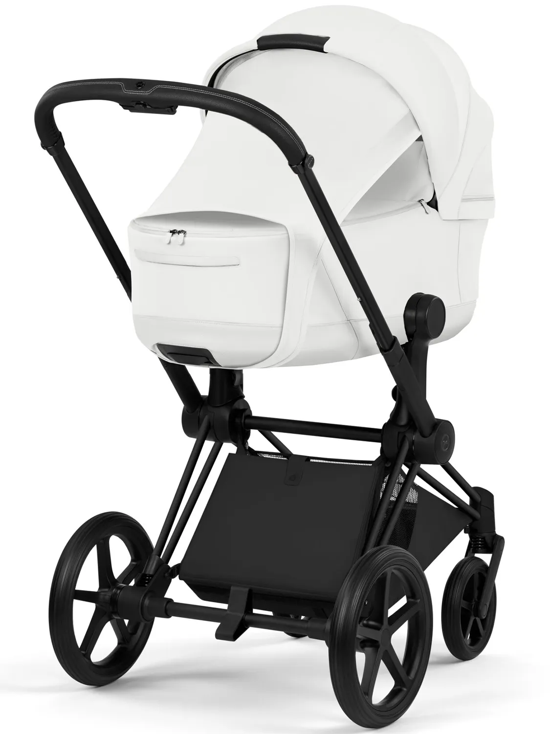 Коляска 2 в 1 Cybex Priam 5 Style шасси Matt Black