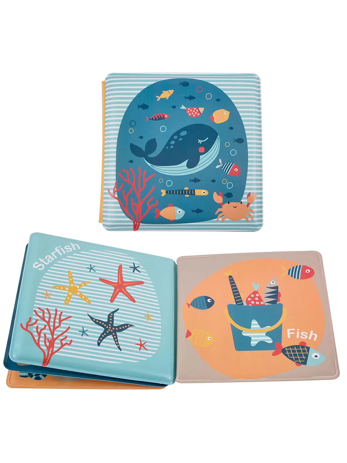 Игрушка для купания Eurekakids «Водный мир» Книжка для ванны