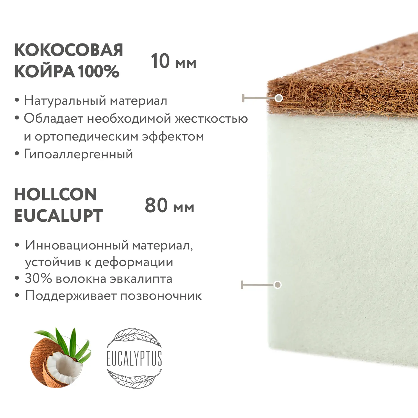 Кровать-трансформер IKID by Micuna PALERMO 90х50/140х70 см + Матрац Fiorellino Sleepy 90х50 см