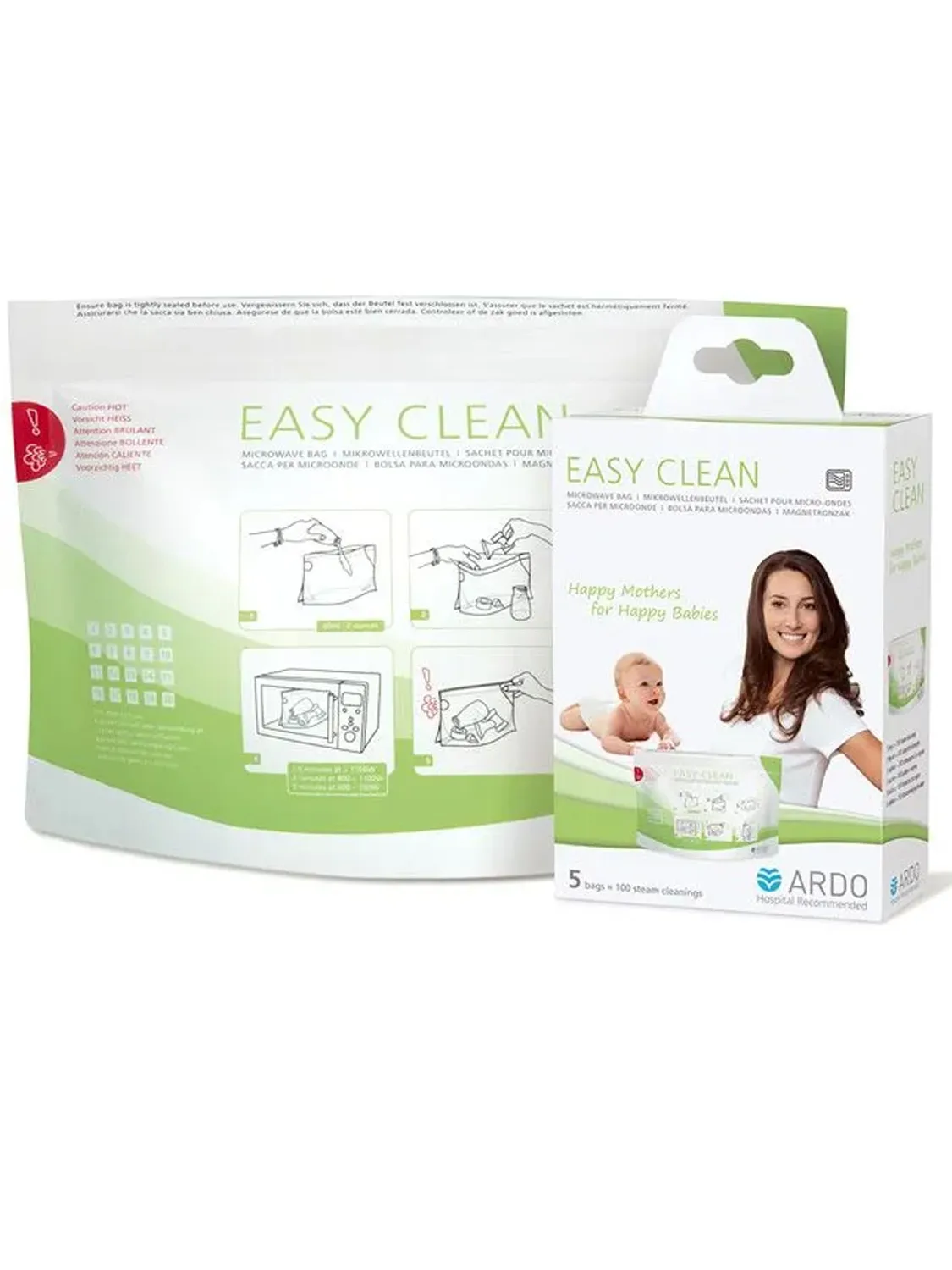 Пакеты для стерилизации и хранения Ardo Easy Clean (5 шт) 63.00.186