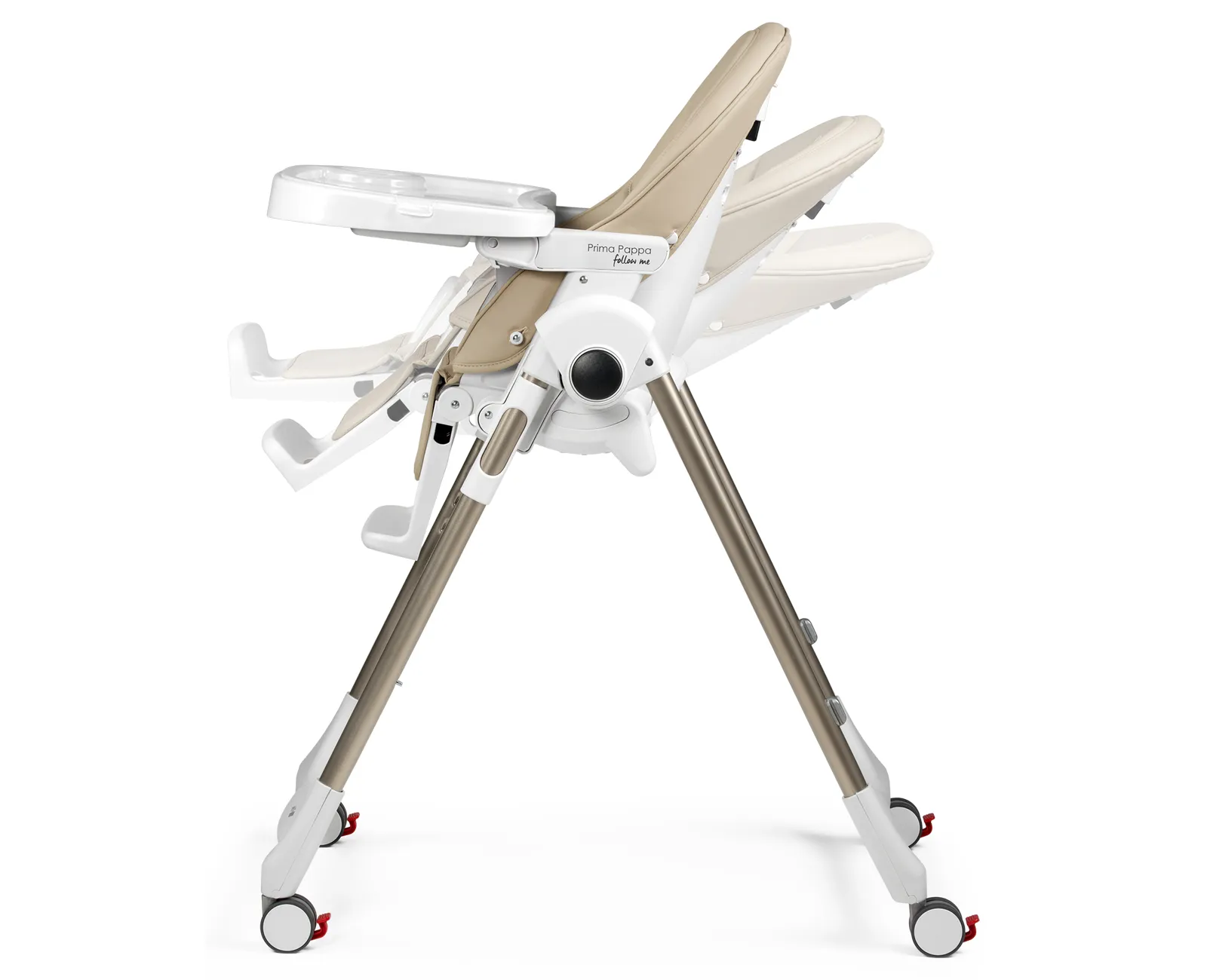 Стульчик для кормления Peg-Perego Prima Pappa Follow Me + дуга с игрушками