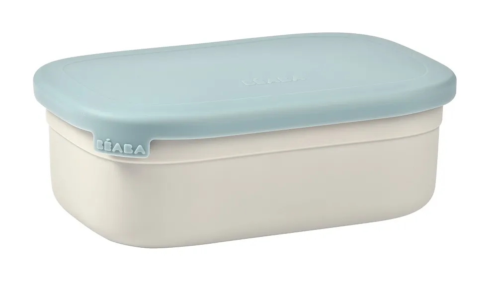 Контейнер Beaba для ланча BOITE REPAS INOX GRIS V/VERT S