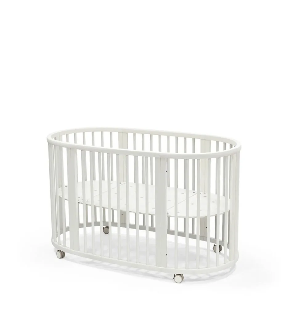 Комплект Stokke 5 предметов: Люлька Sleepi Mini V3 + 2 Матраса + Расширение + Простыня