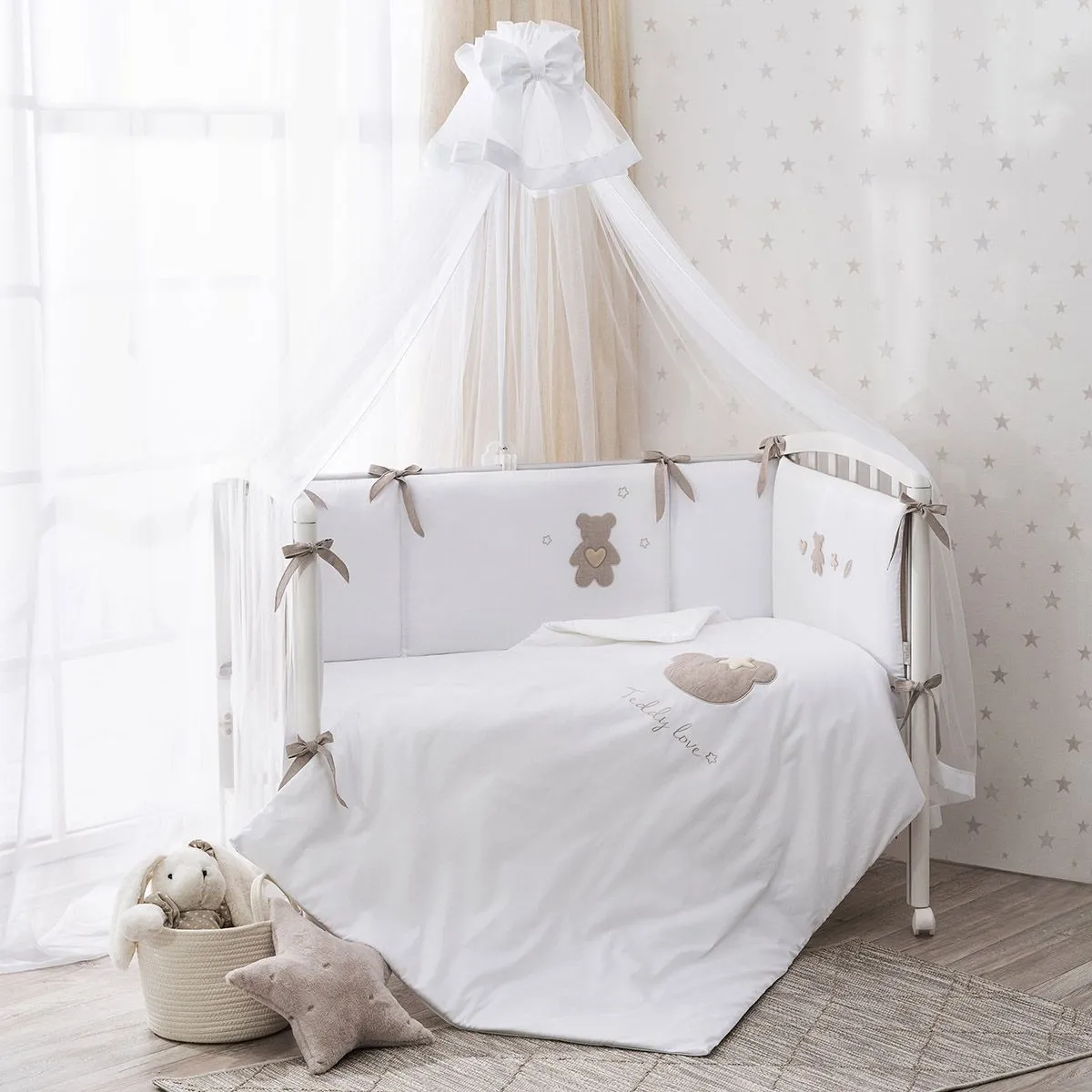 Постельное белье Perina Teddy Love 120х60 см 6 предметов