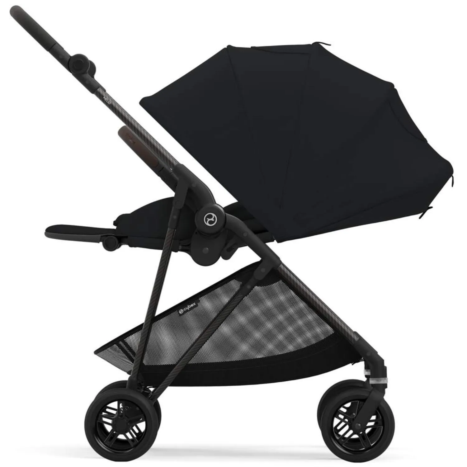 Коляска прогулочная Cybex Melio Carbon с дождевиком
