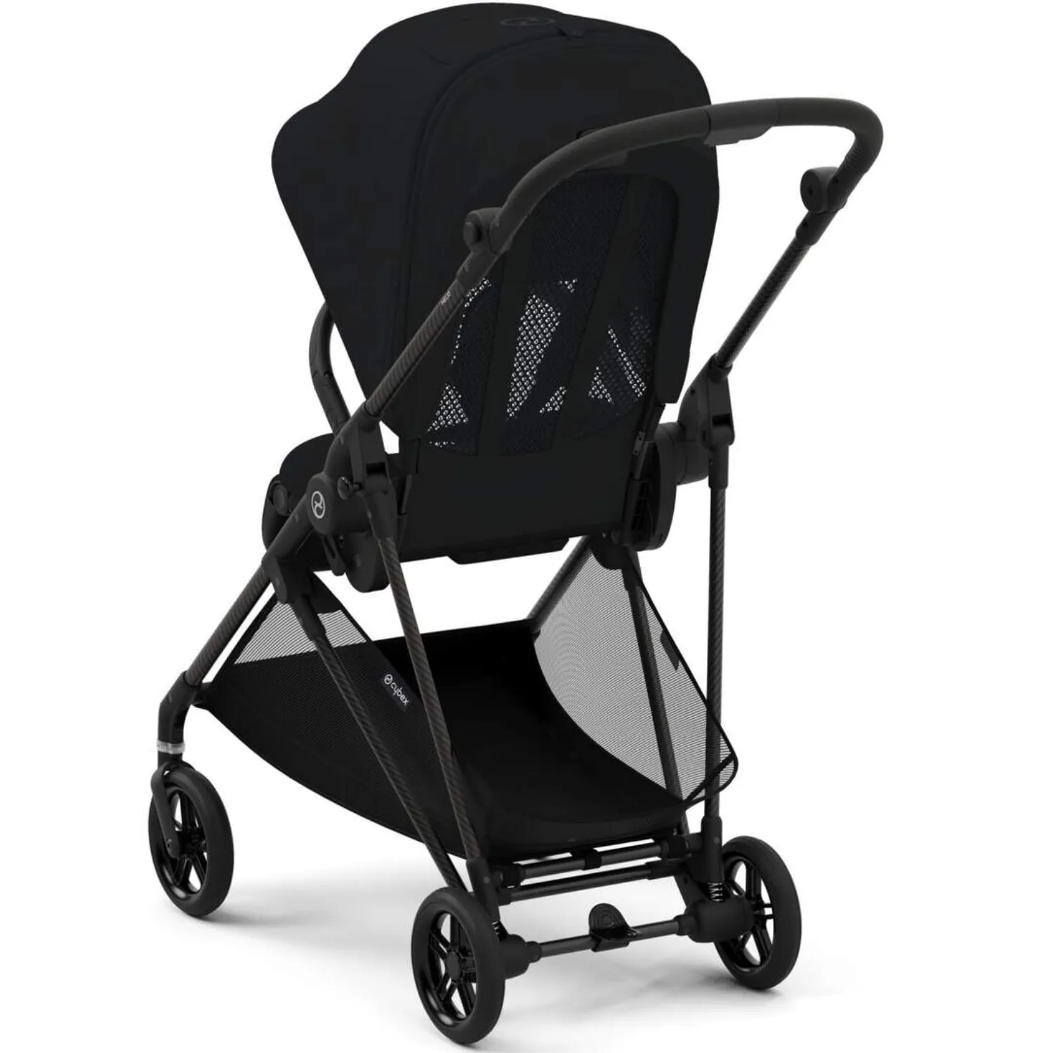 Коляска прогулочная Cybex Melio Carbon с дождевиком