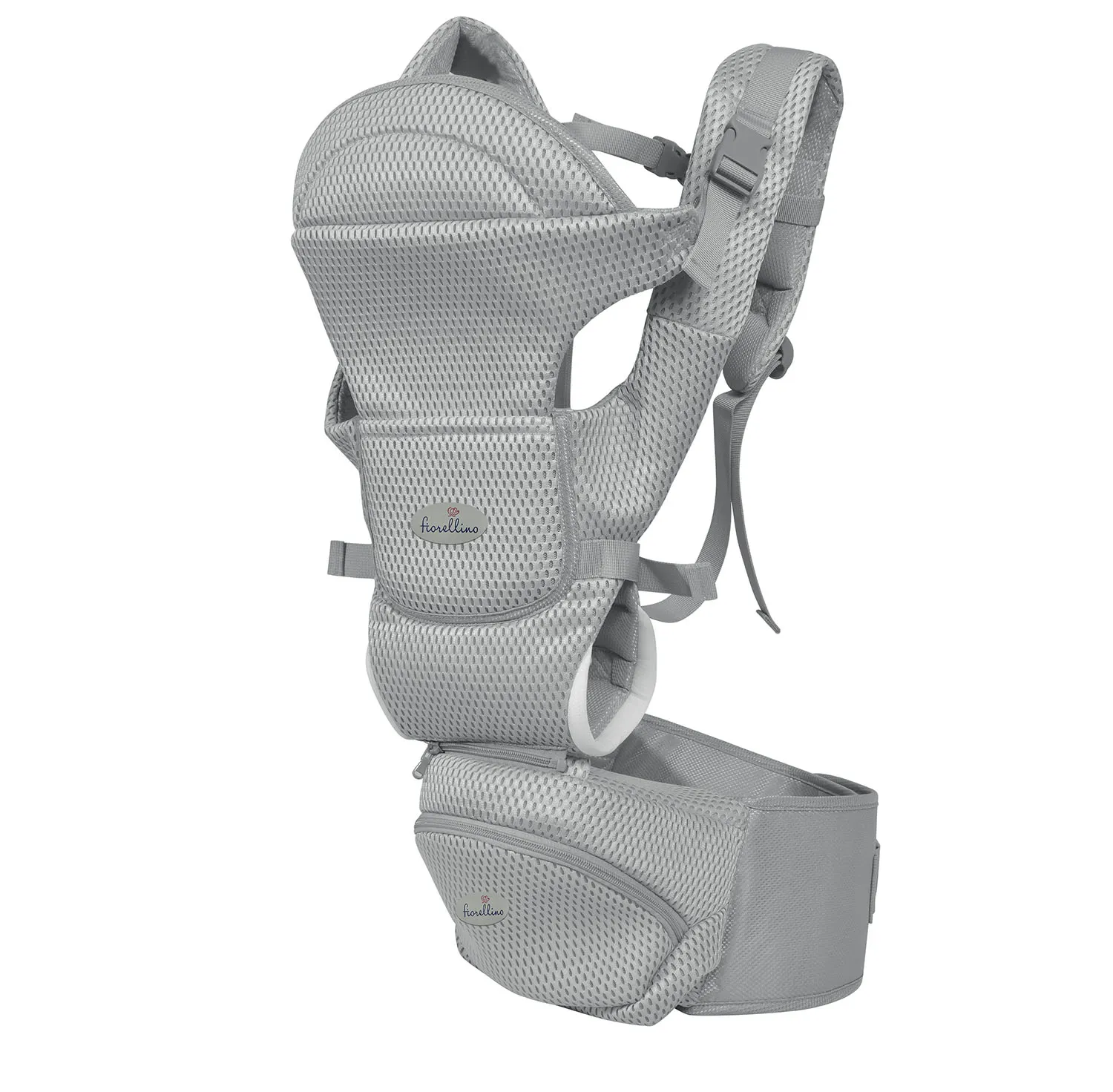 Рюкзак переноска Fiorellino dark grey mesh MD2003