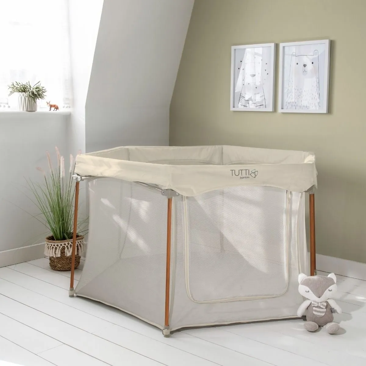Манеж детский складной Tutti Bambini Hexa