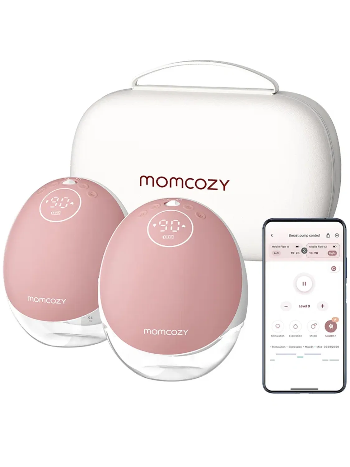 Молокоотсос Momcozy беспроводной портативный электрический BP223
