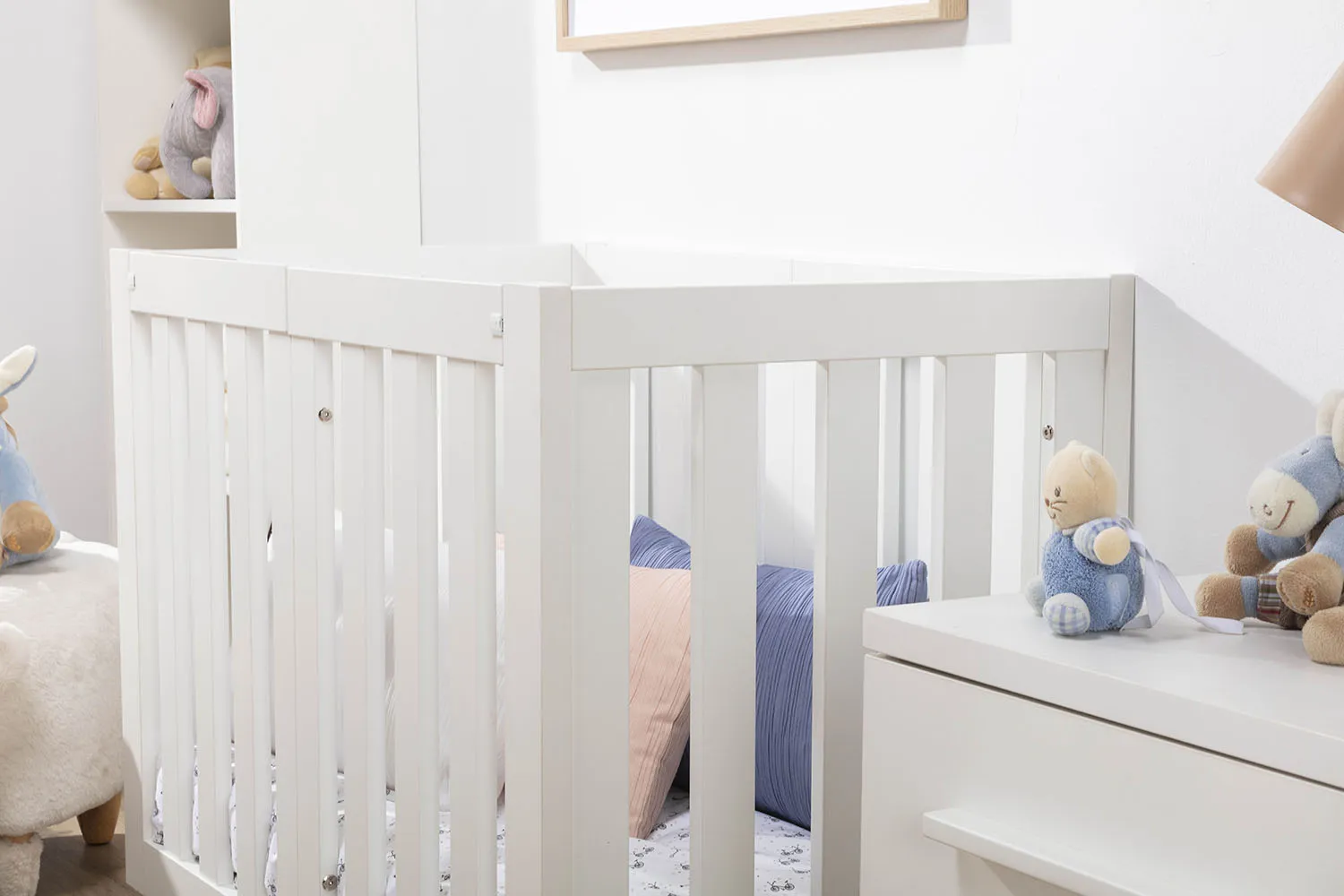 Кровать-трансформер IKID by Micuna PALERMO 90х50/140х70 см + Матрац Fiorellino Sleepy 90х50 см