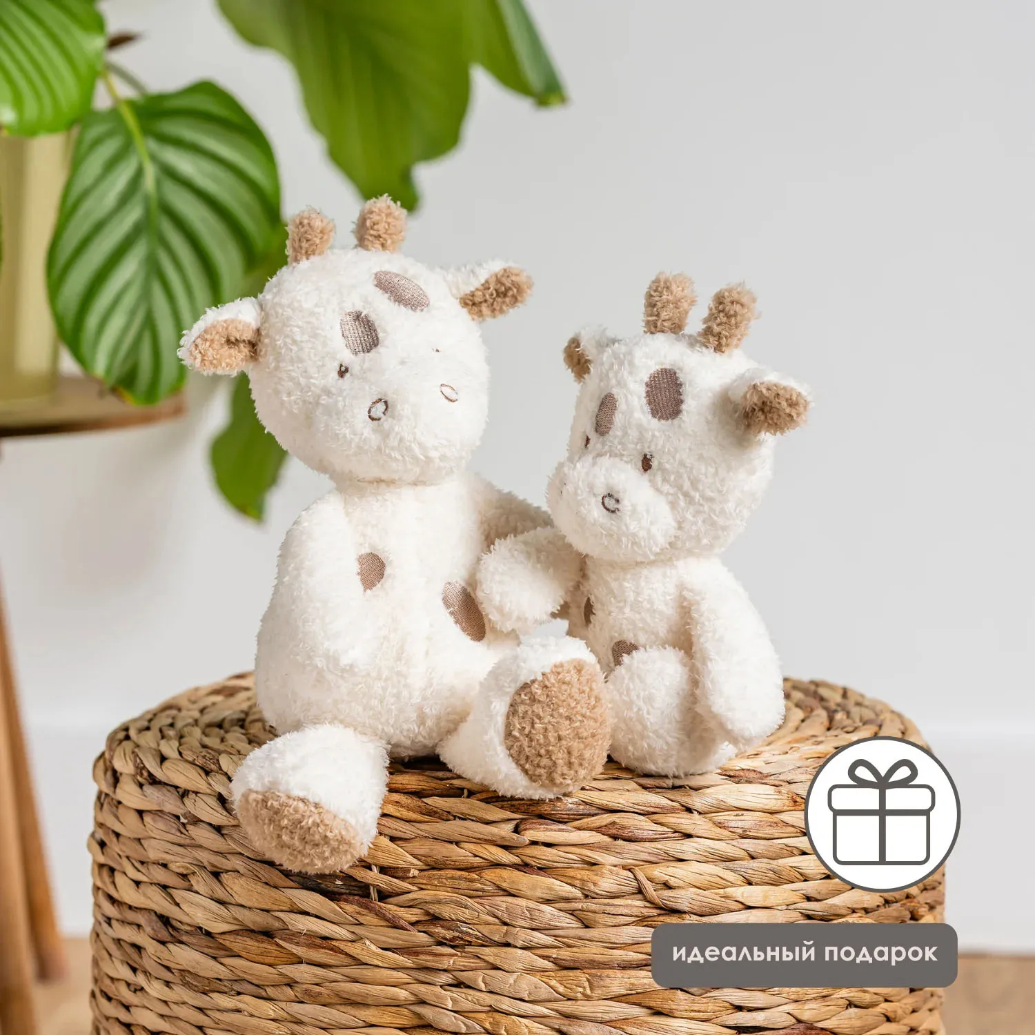 Игрушка мягкая Nattou Soft toy TEDDY Жираф 856355