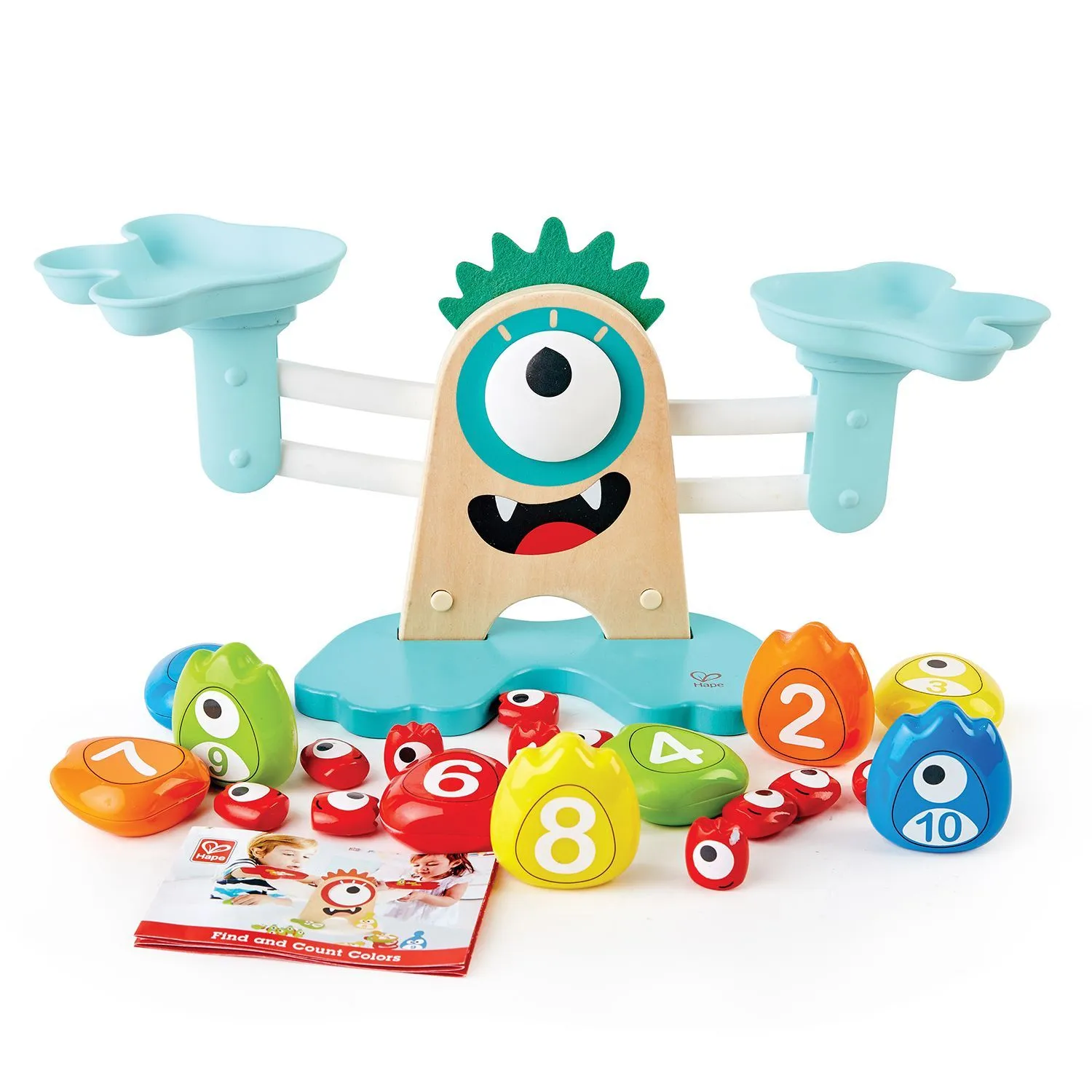Игрушечные весы Hape «Монстрики» E0511_HP