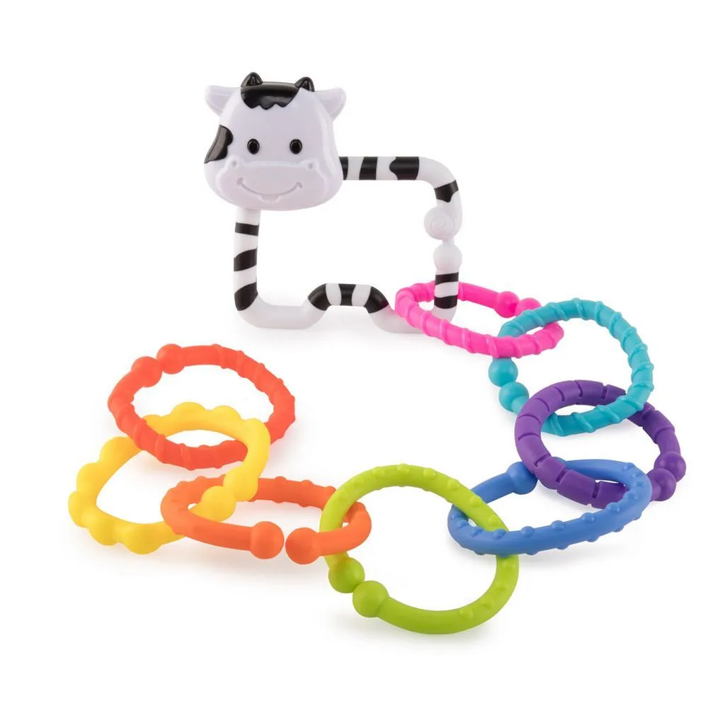 Погремушка Happy Baby MOO-RING 330086
