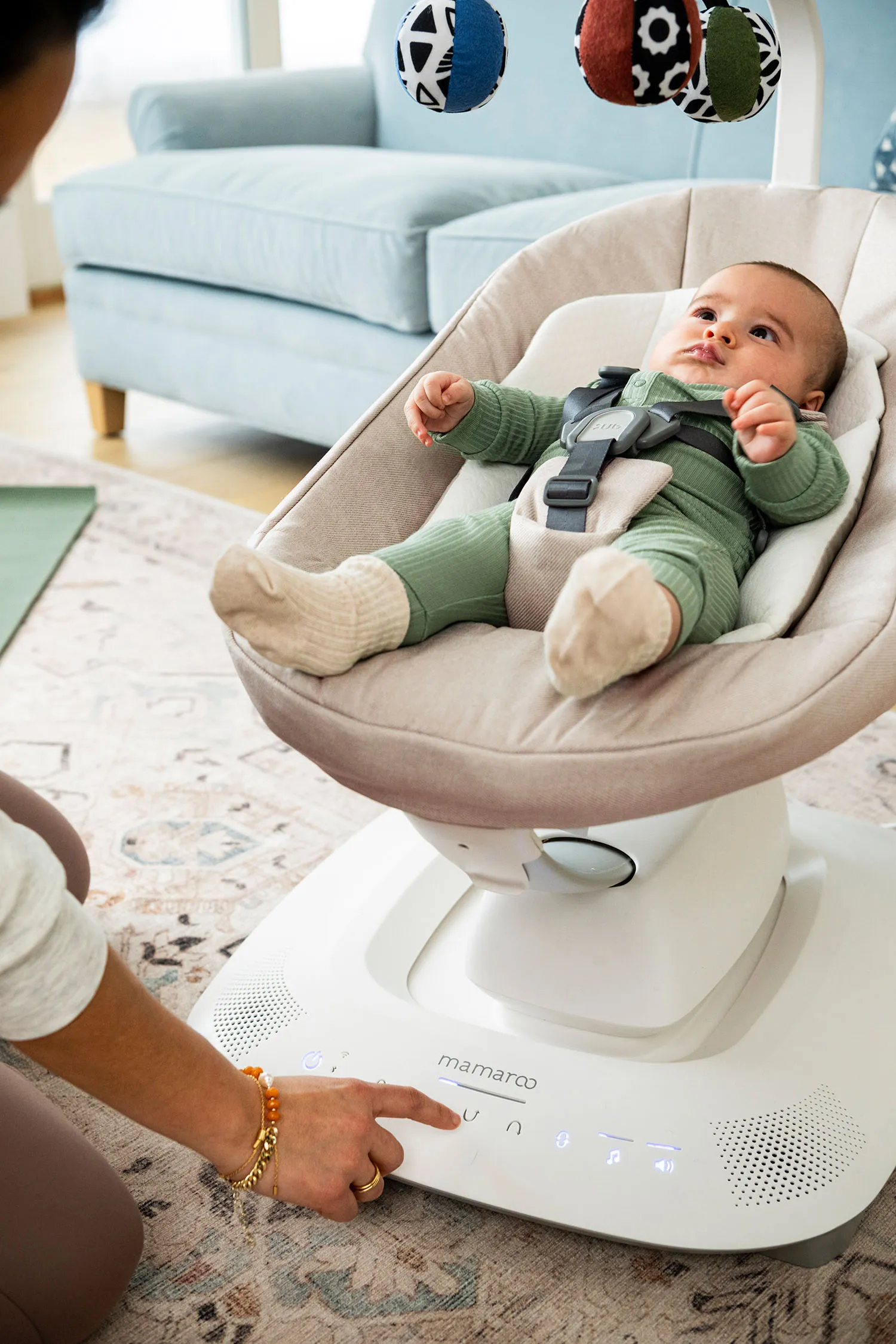 Кресло-качалка UPPAbaby mamaRoo