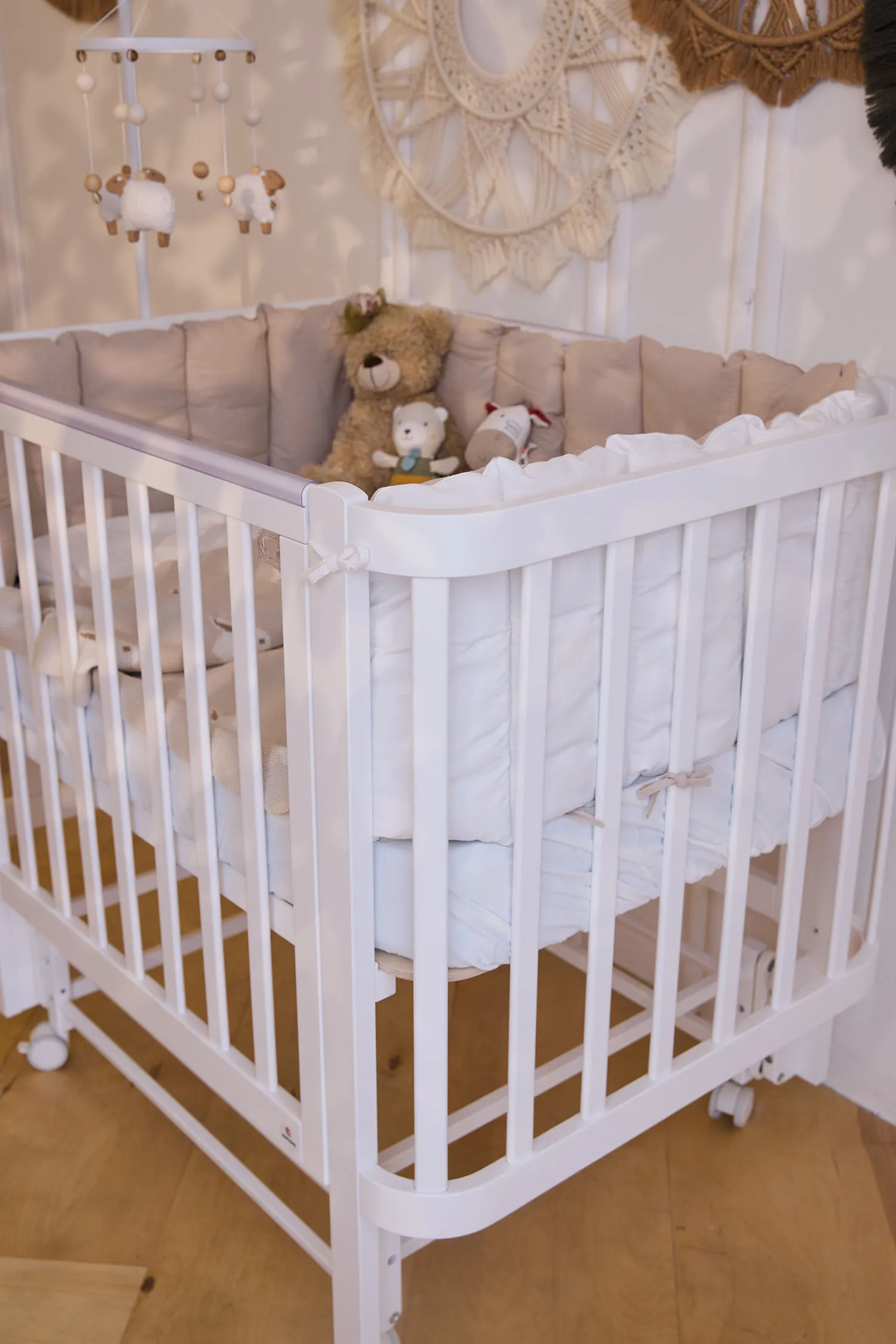 Кроватка детская ANTEMI Terra Light New с маятником 100х70