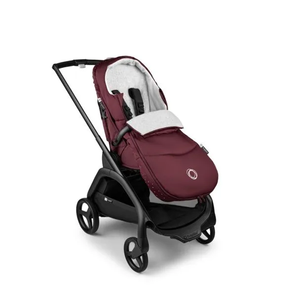 Конверт в коляску Bugaboo footmuff (муфта для ног) Dark Cherry Limited Edition