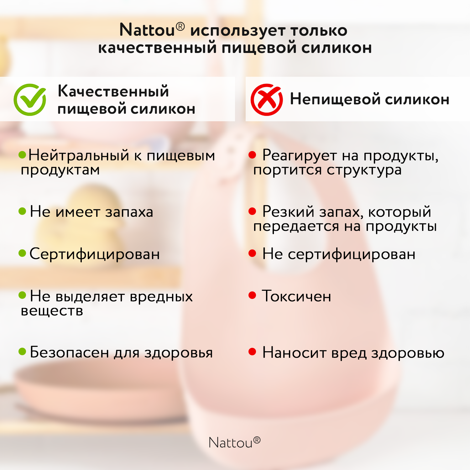 Чашка Nattou
