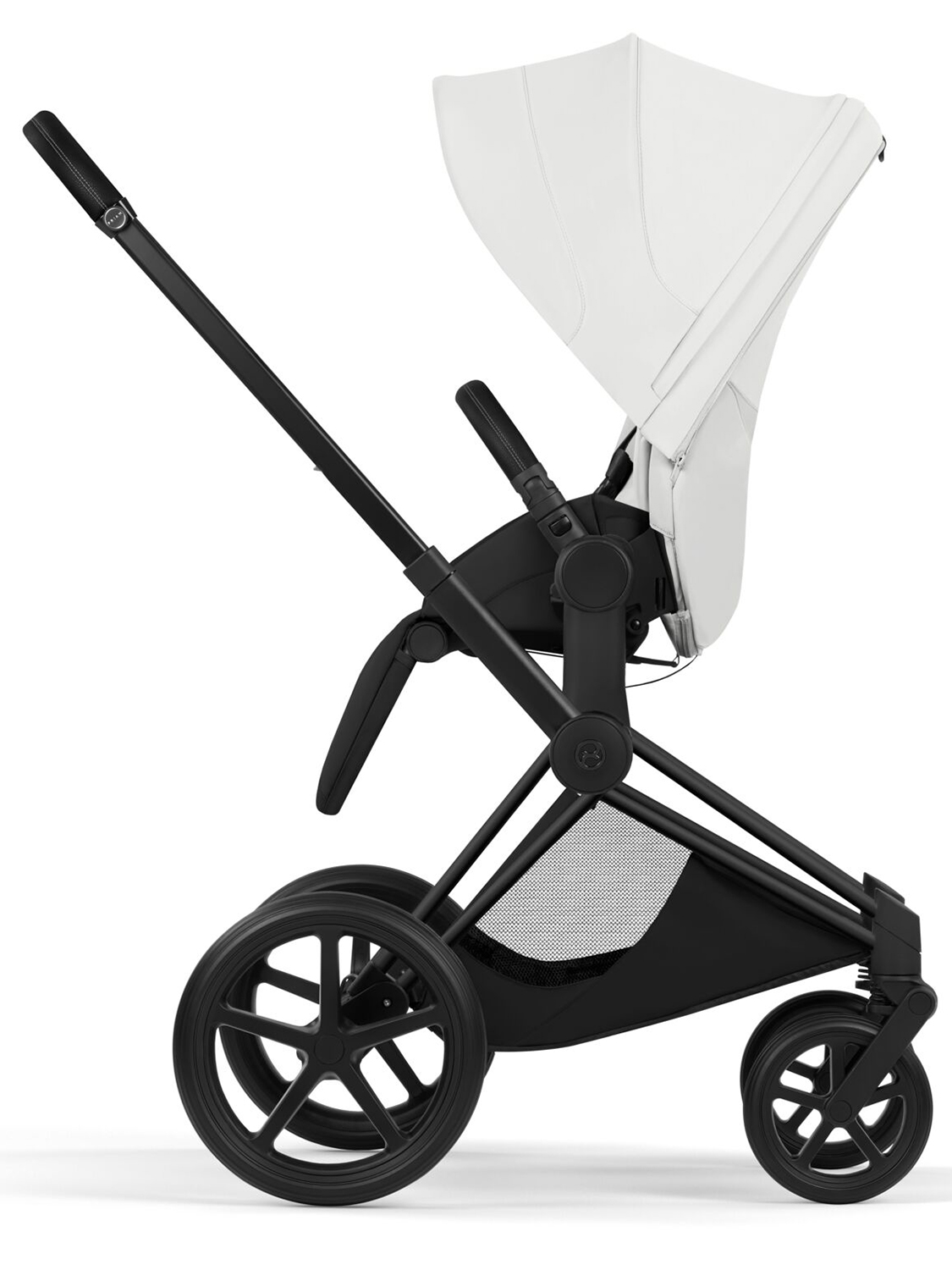 Коляска 2 в 1 Cybex Priam (5) Style шасси Matt Black
