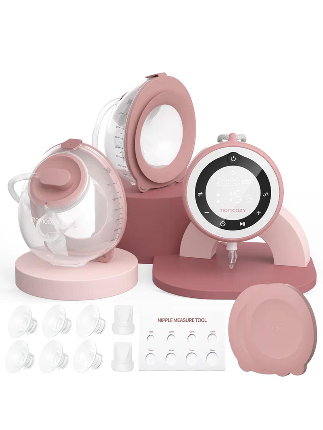 Молокоотсос Momcozy портативный электрический BP137 (2 шт.)