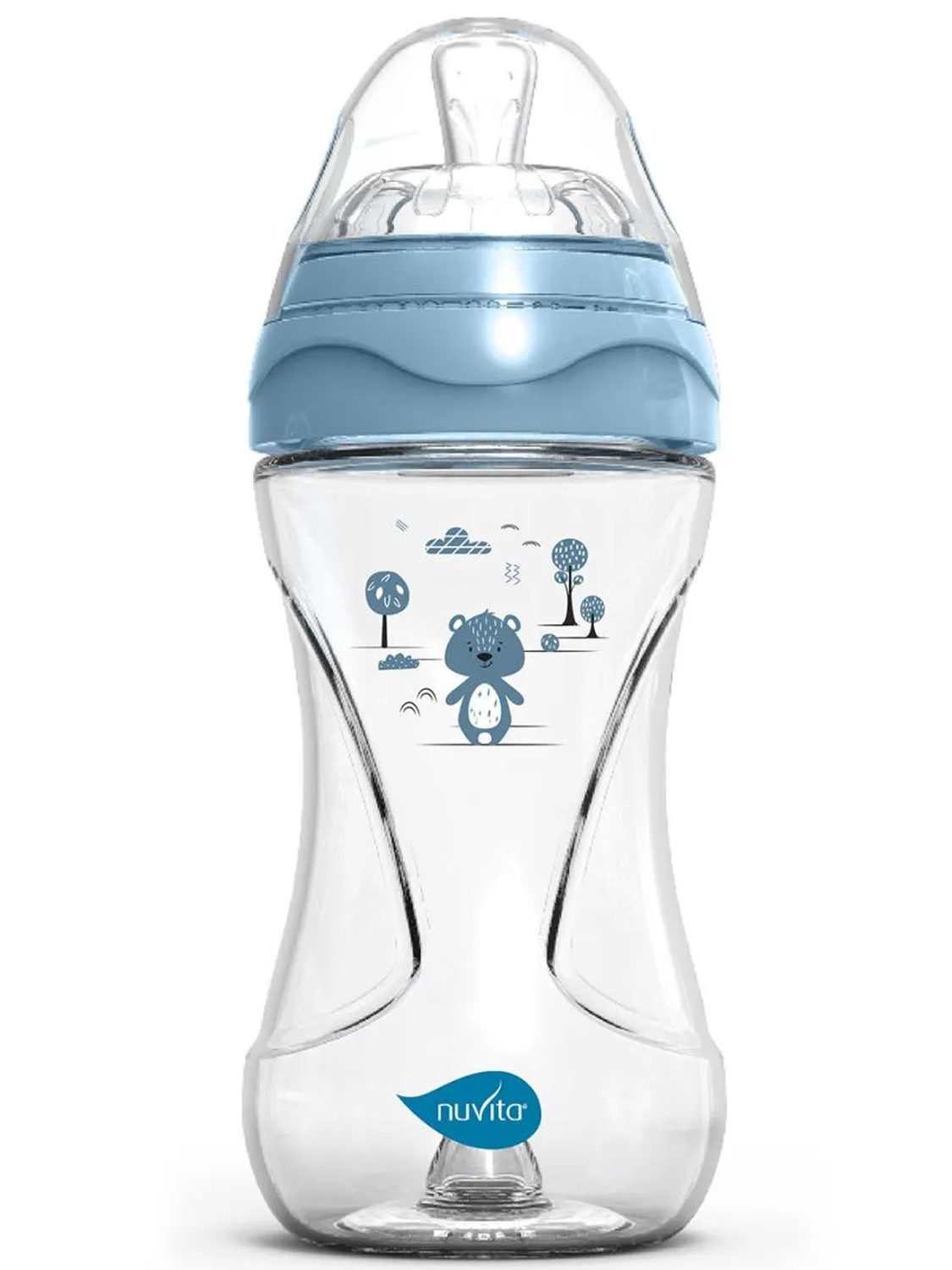 Бутылочка антиколиковая Nuvita 6031 Materno Feel  250мл, пластик
