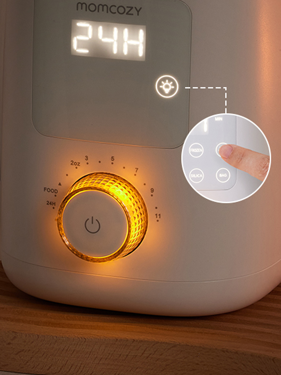 Подогреватель Momcozy для бутылочек 9 в 1 MW02