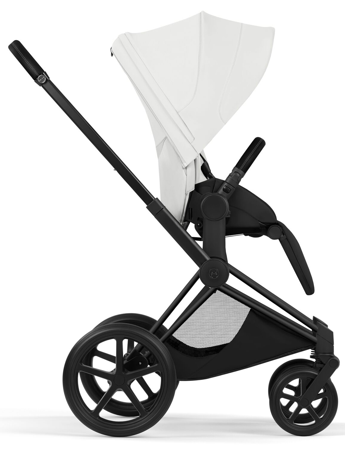 Коляска 2 в 1 Cybex Priam (5) Style шасси Matt Black