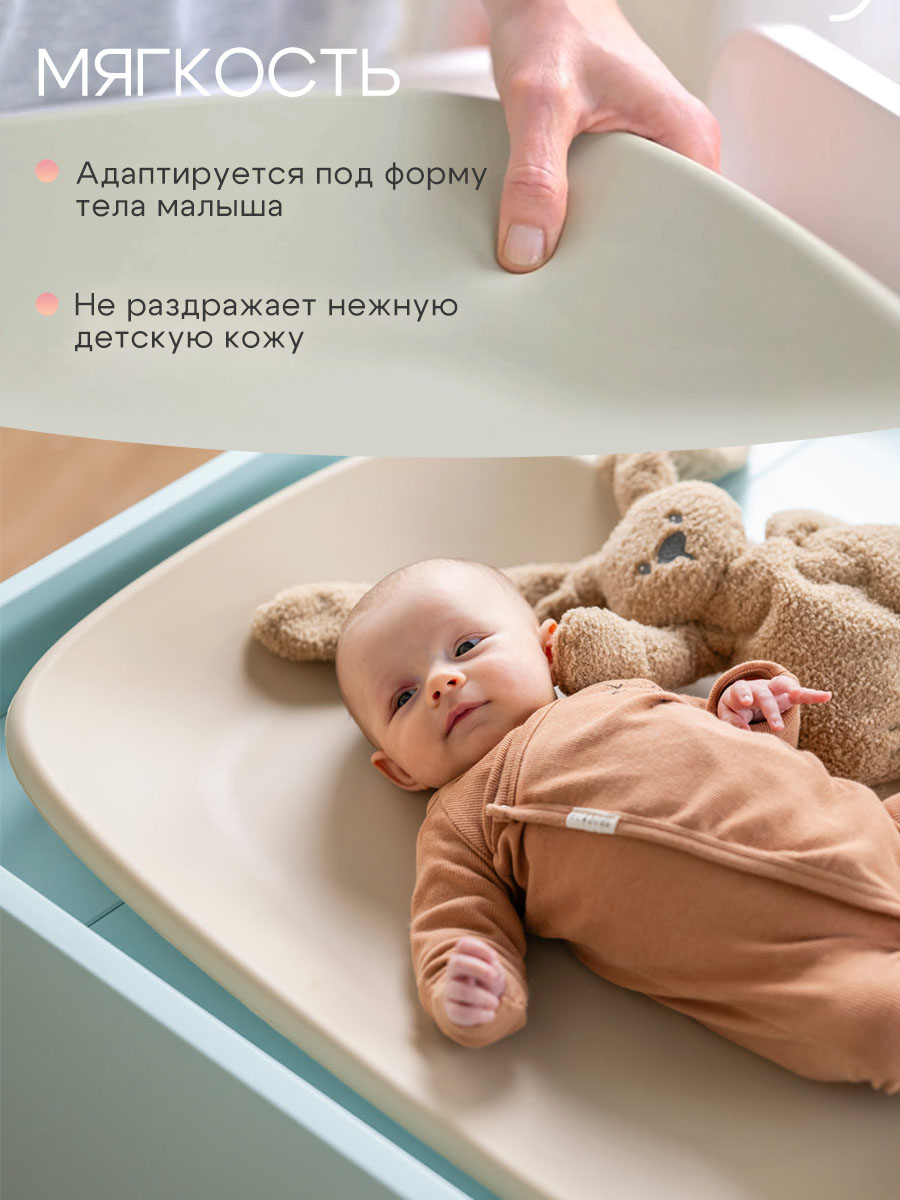 Набор: Подложка (матрас) пеленальная Nattou и Горшок Fiorellino