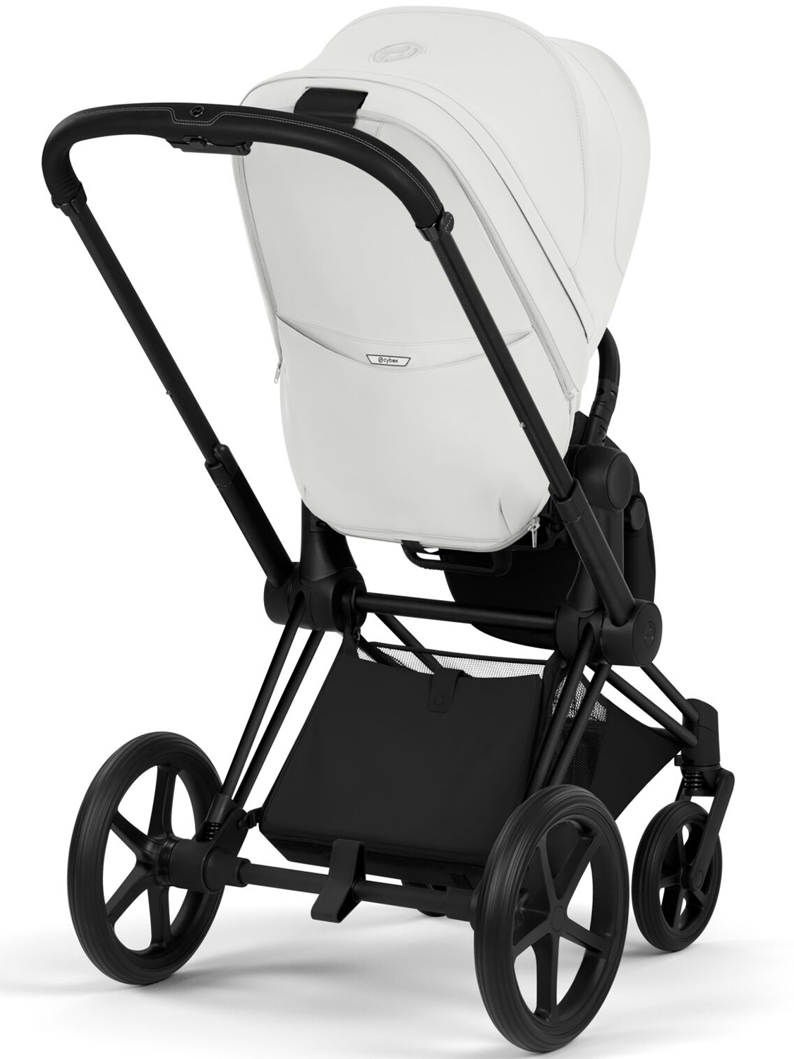 Коляска 2 в 1 Cybex Priam (5) Style шасси Matt Black