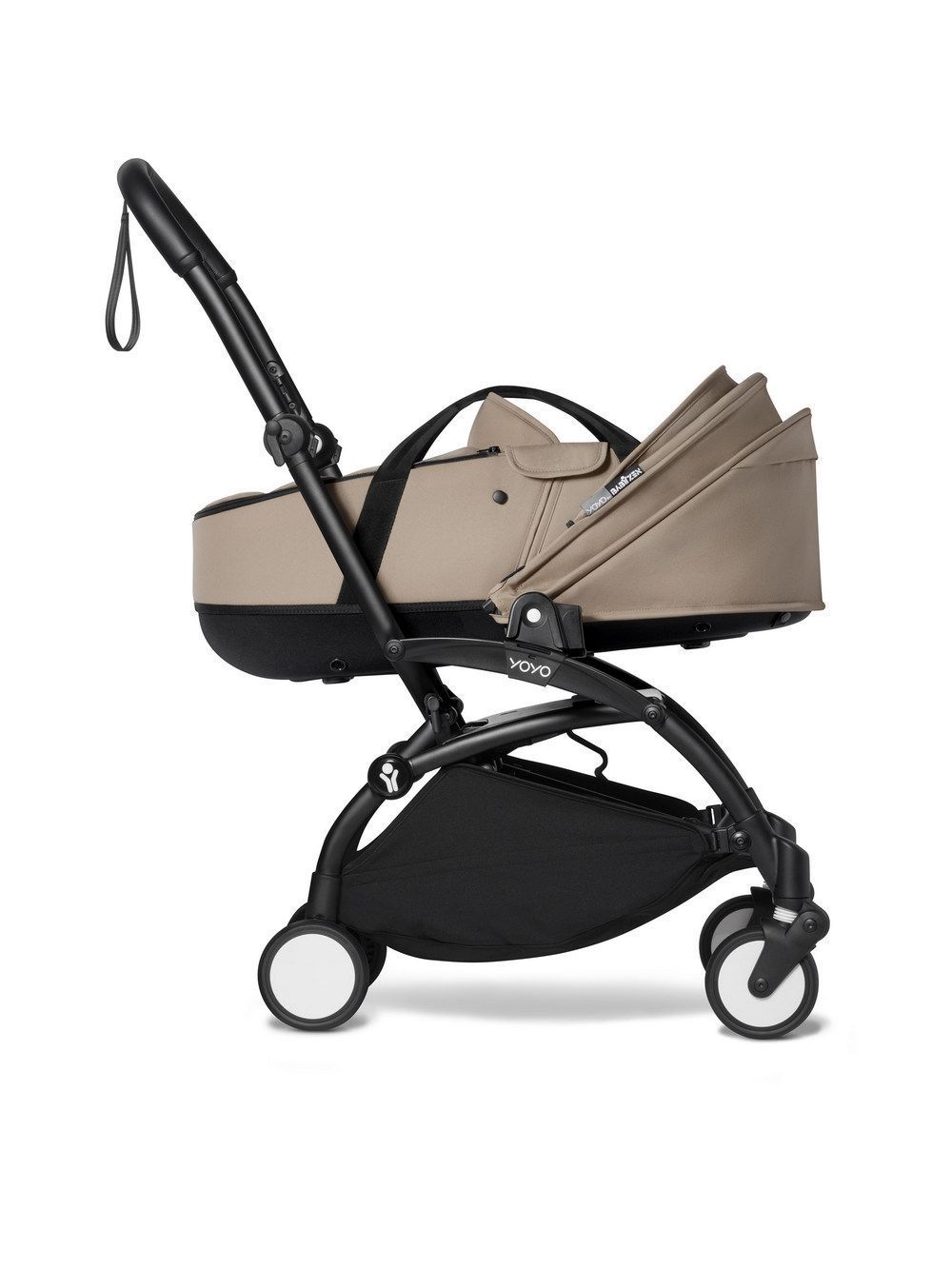 Коляска 2 в 1 Babyzen YOYO2 жесткая люлька (bassinet), рама черная