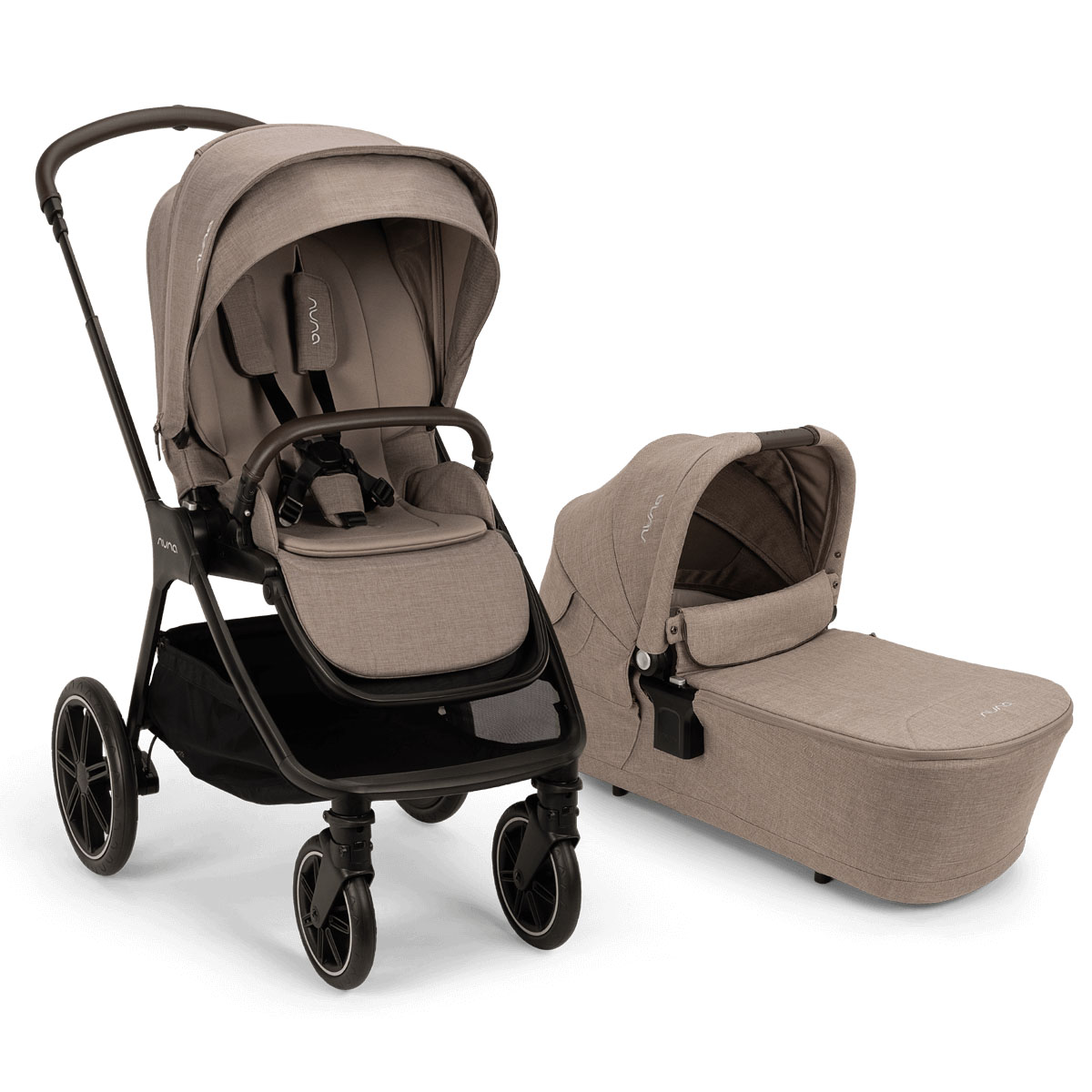 Коляска 2 в 1 Nuna TRIV LX AS с зимним комплектом