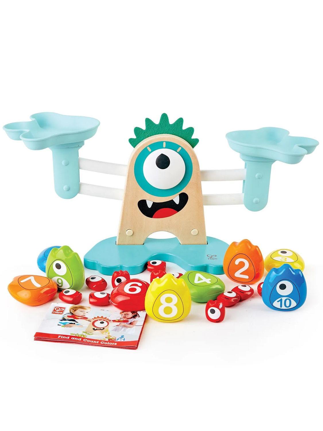 Игрушечные весы Hape «Монстрики» E0511_HP