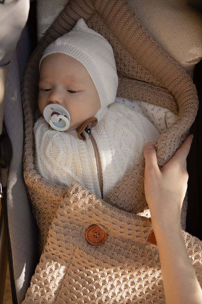 Конверт детский LoomKnits Universal Зима 85х85 см