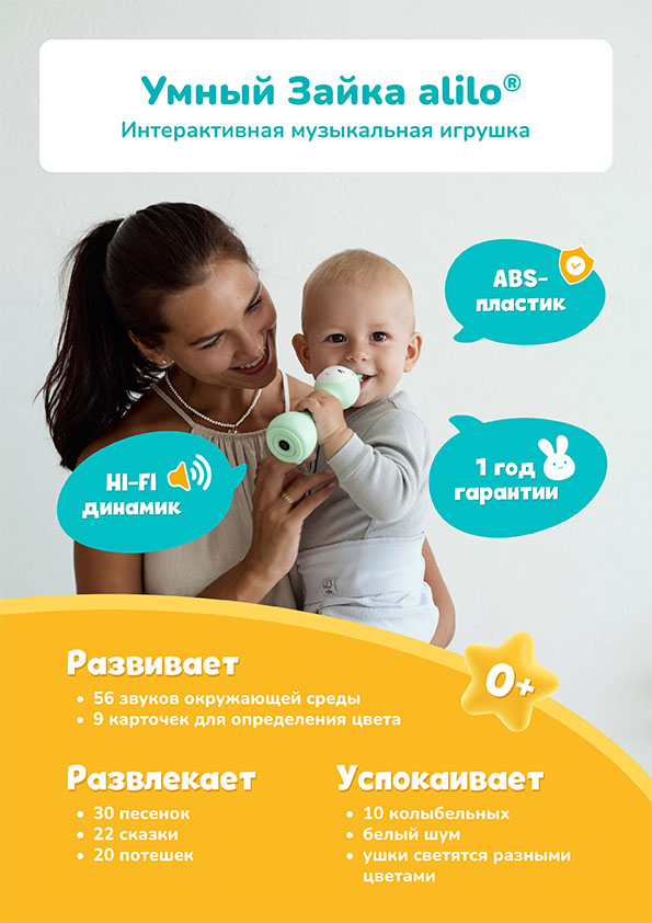 Музыкальная игрушка Alilo Умный зайка R5