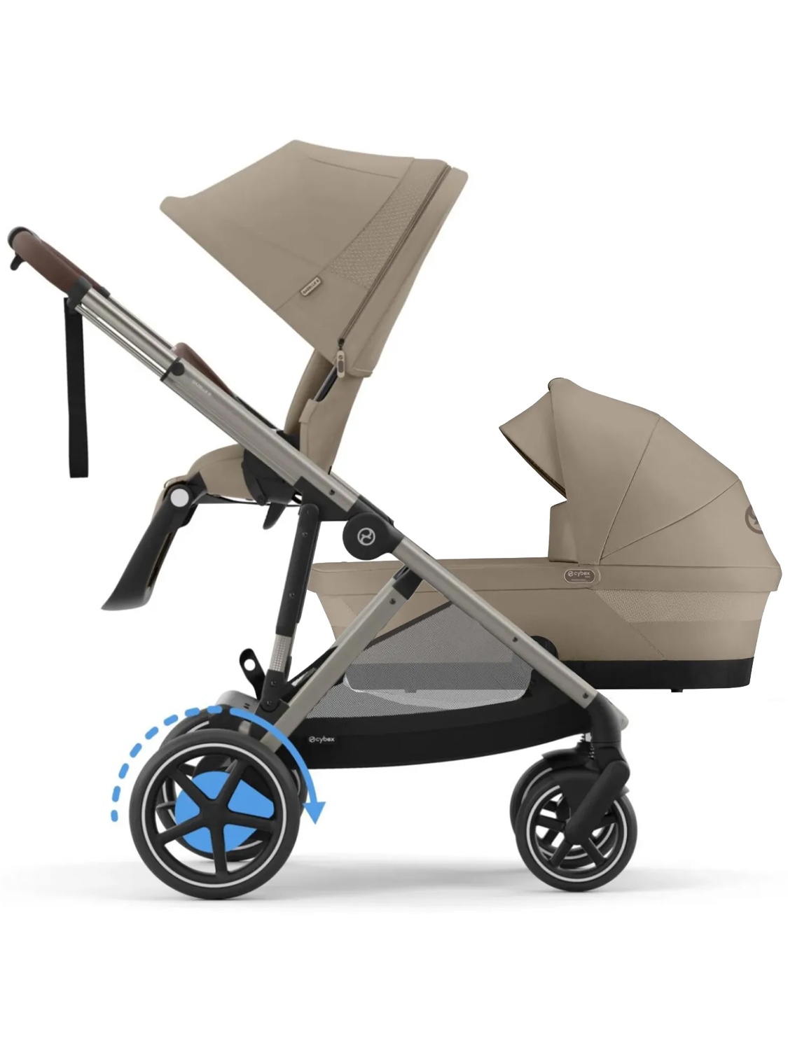 Коляска для погодок Cybex E-Gazelle S TPE