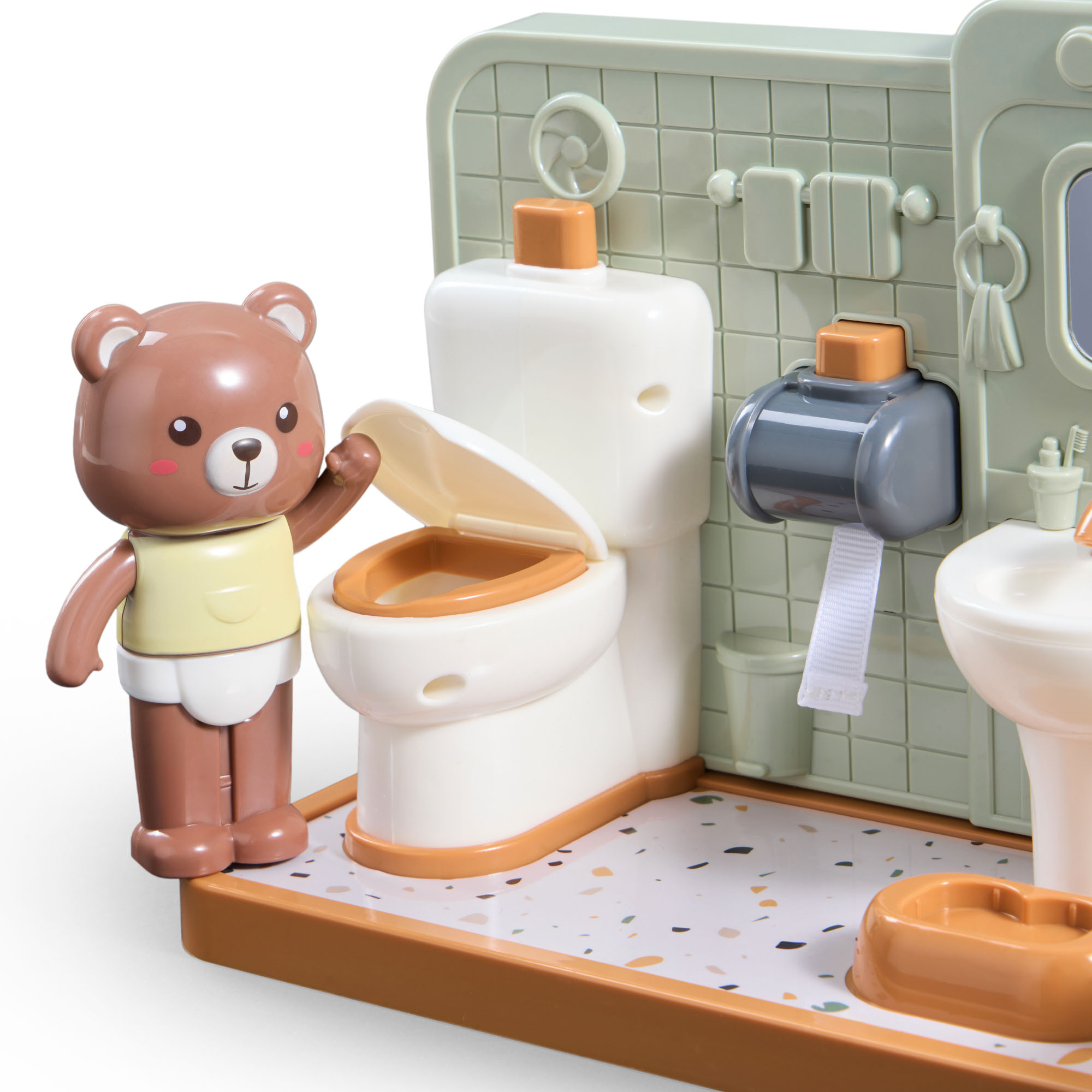 Игрушечный набор Happy Baby ванная HAPPY BATHROOM «ХЭПИ БАСРУМ»