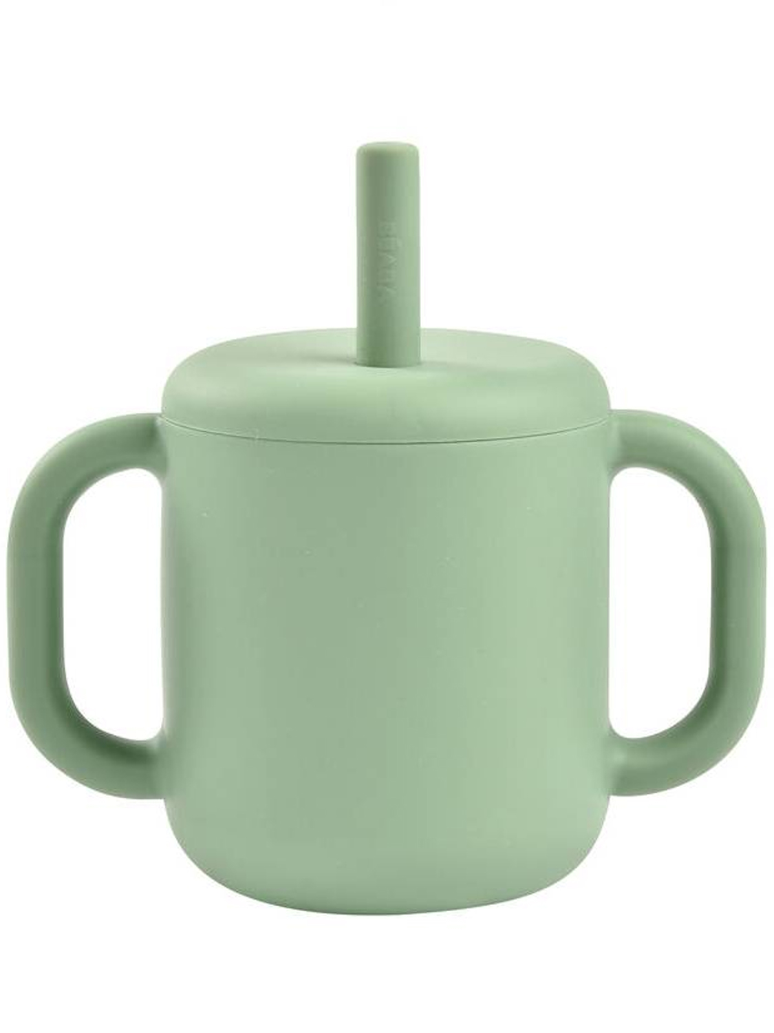 Поильник Beaba 170 мл с крышкой и трубочкой TASSE PAILLE SILICONE