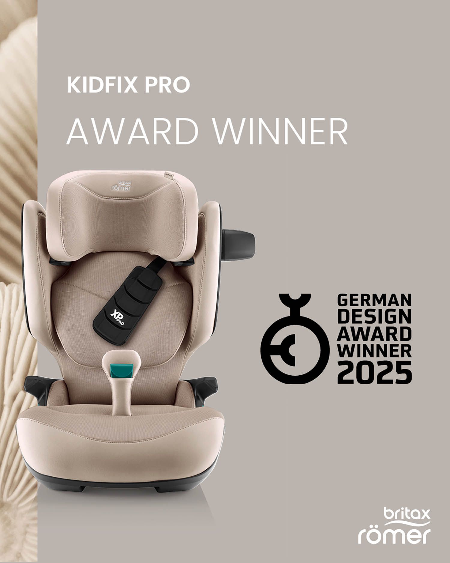 Автокресло 2/3 Britax Roemer KIDFIX PRO i-SIZE LUX