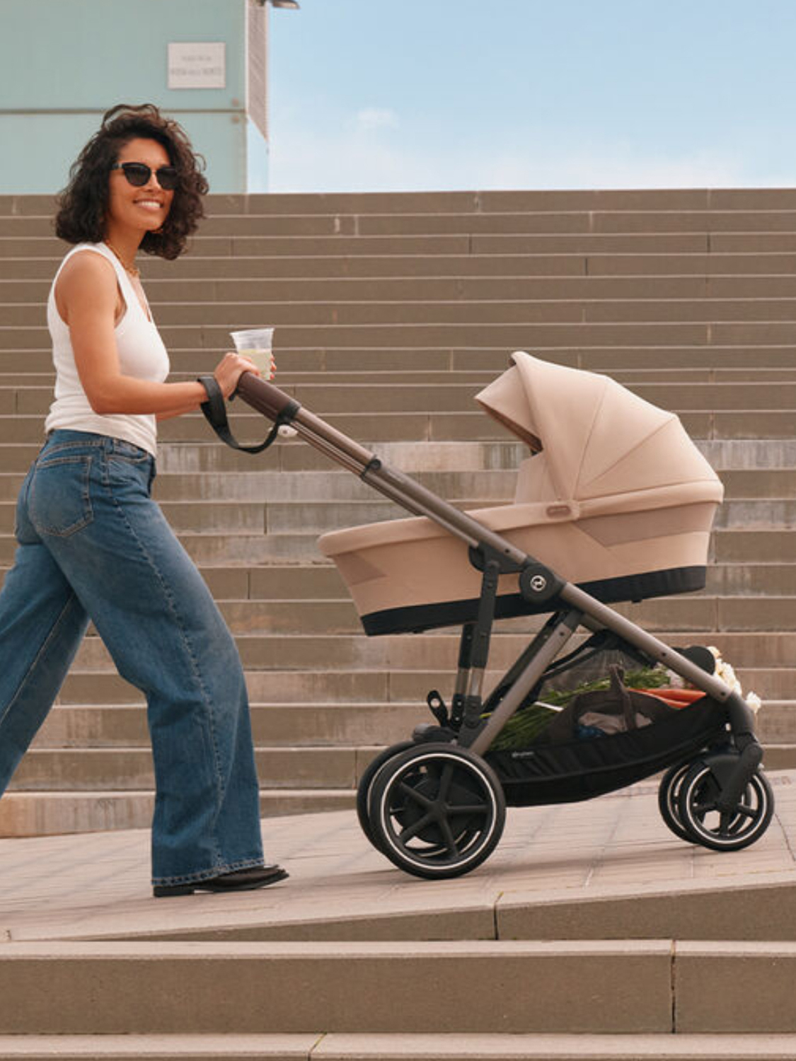 Коляска для погодок Cybex E-Gazelle S TPE