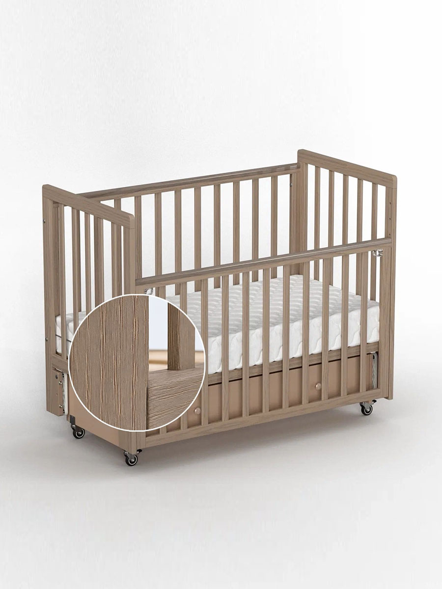 Кровать ANTEMI Classic Sleep Premium 120х60 с ящиком-маятником