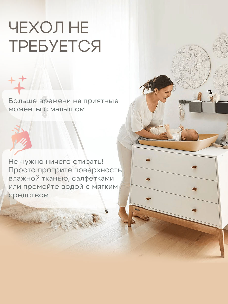 Набор: Подложка (матрас) пеленальная Nattou и Горшок Fiorellino