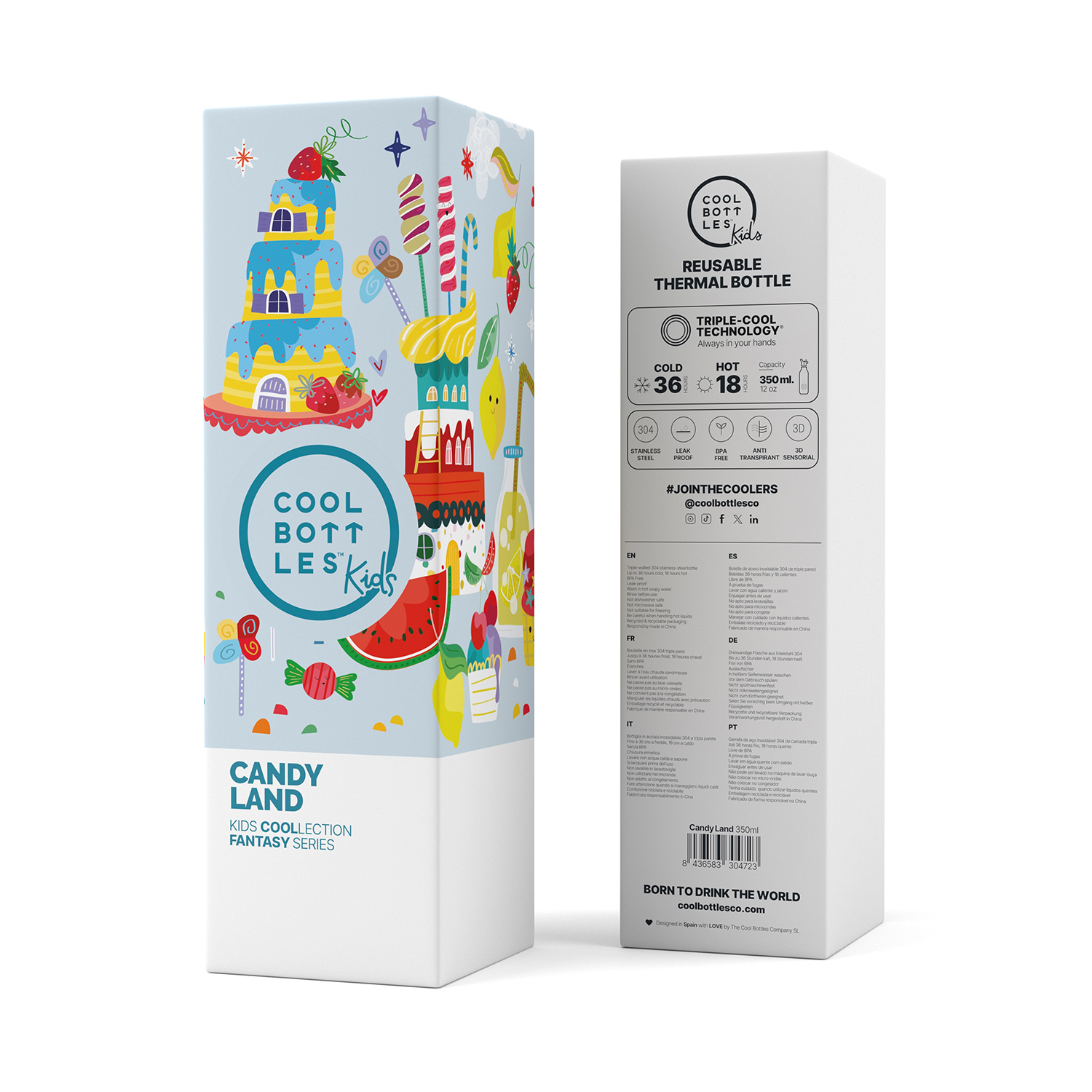 Термос–термобутылка Cool Bottles Kids 350мл