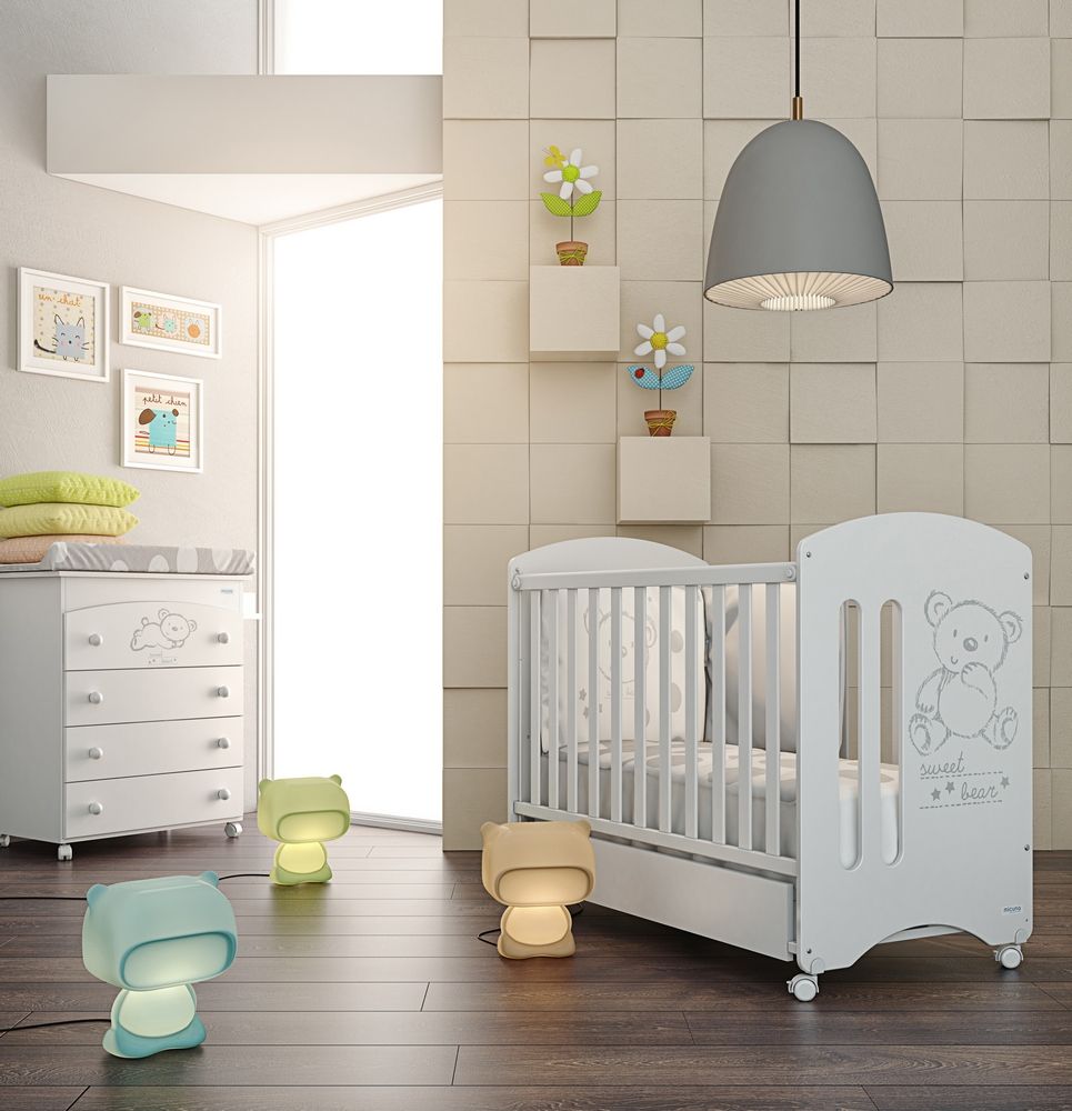 Набор Micuna Sweet Bear покрывало+борт 120*60 TX-700