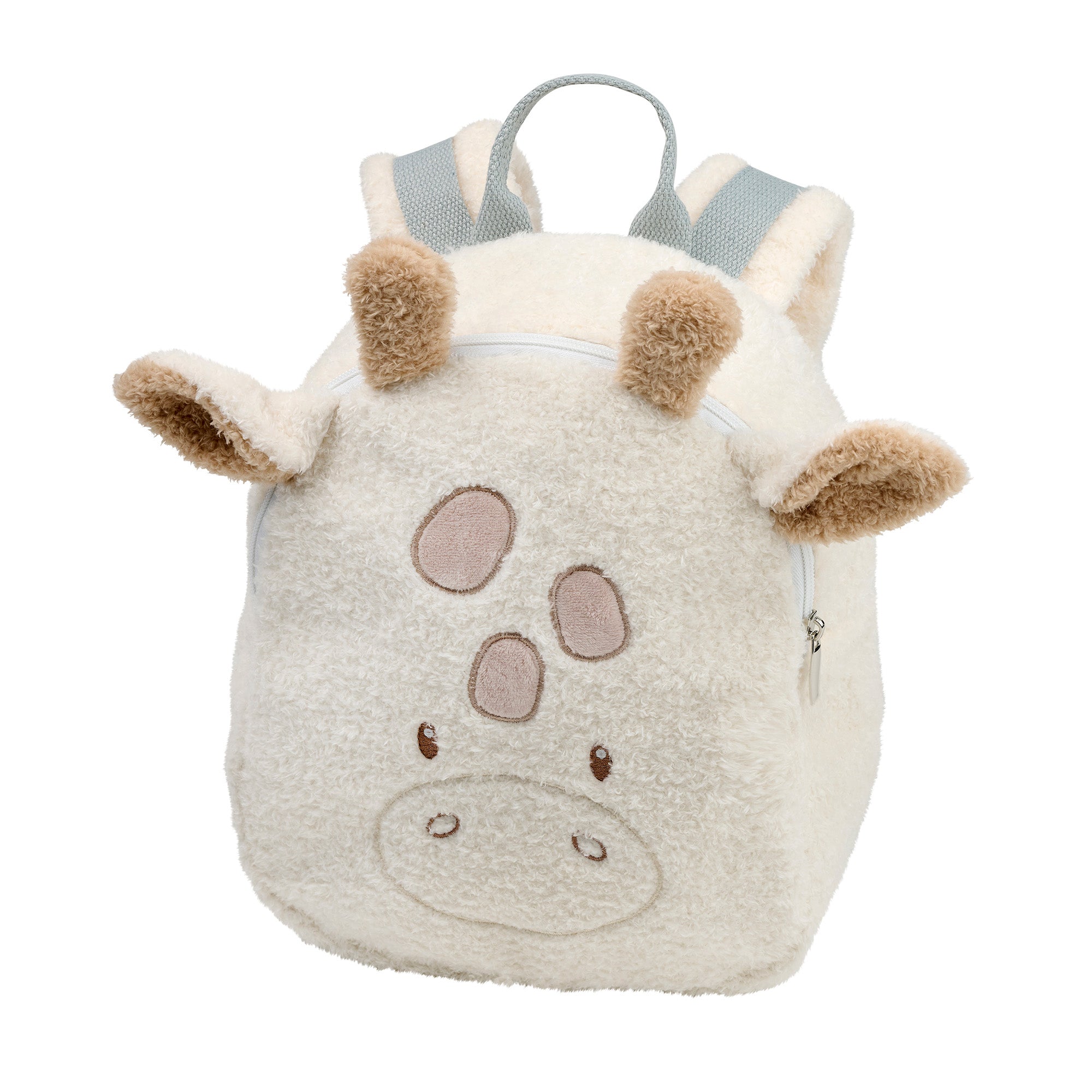 Рюкзак детский Nattou TEDDY Girafe Жираф, плюш, 33x30x8 см