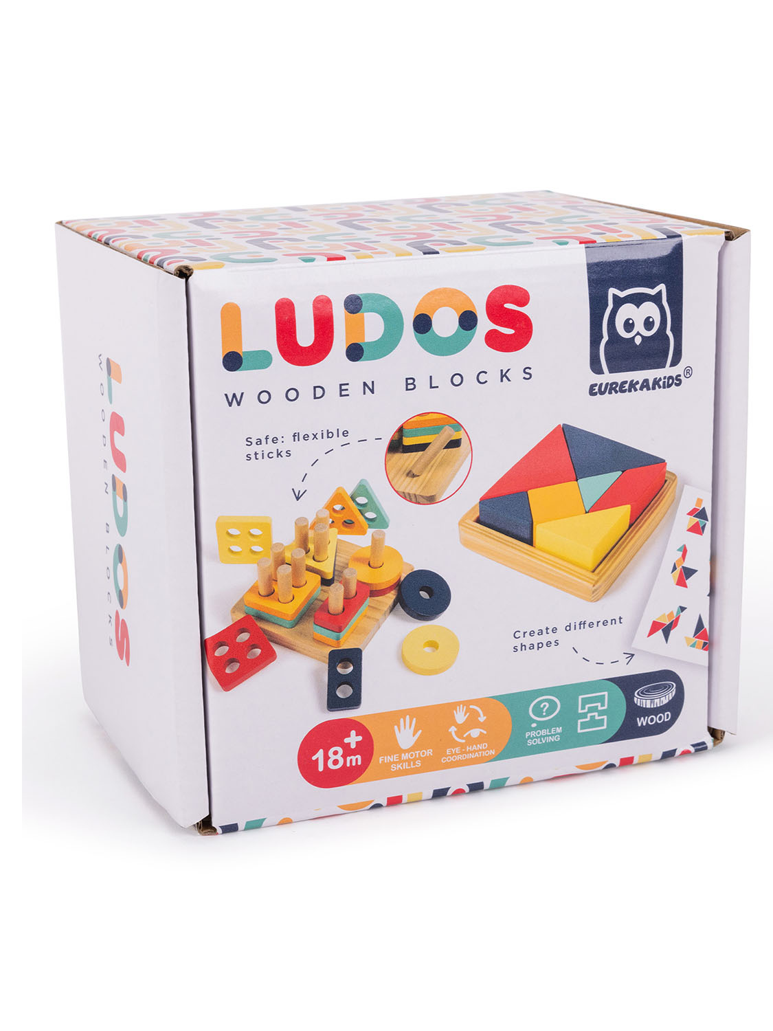Головоломка Eurekakids «Играем вместе» Танграмм и Сортер