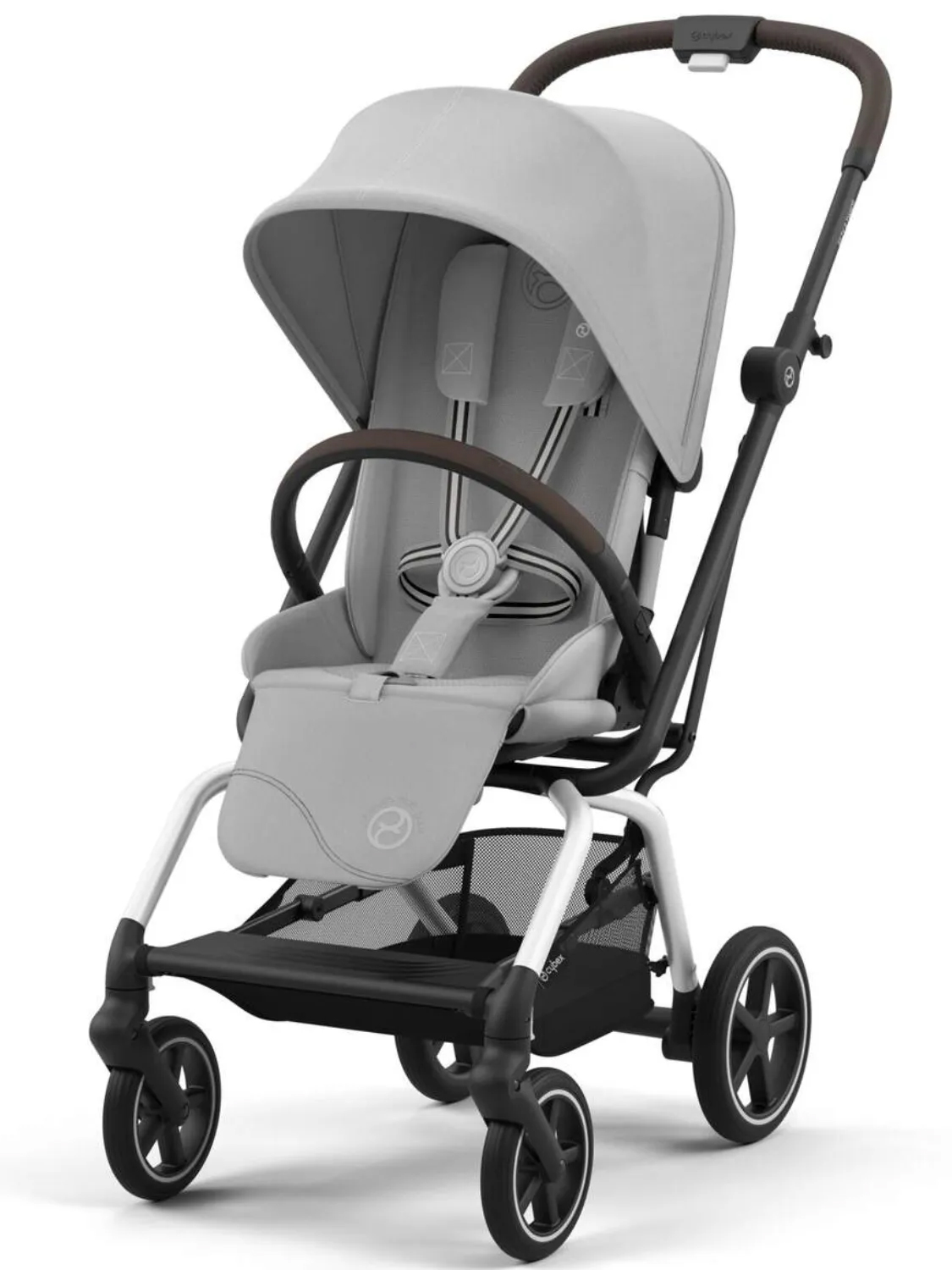 Коляска прогулочная Cybex Eezy S Twist+ 2 с дождевиком и бампером
