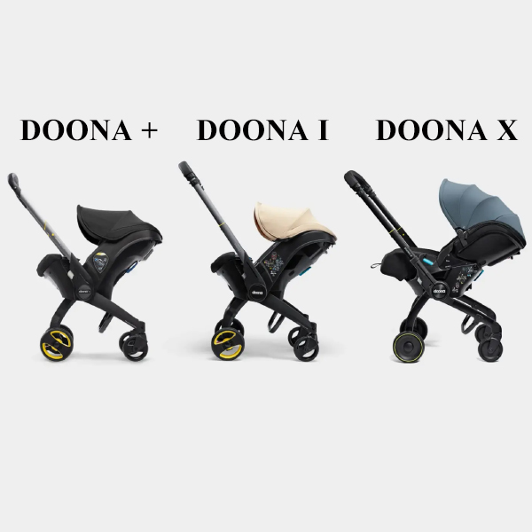 Сравнительный обзор автокресла-коляски Doona +, Doona I и Doona X